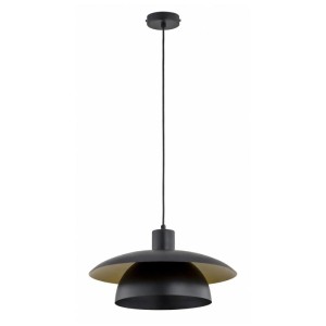 LAMPA WISZĄCA ALFA HELISTO CZARNA 1xE27 / 61552