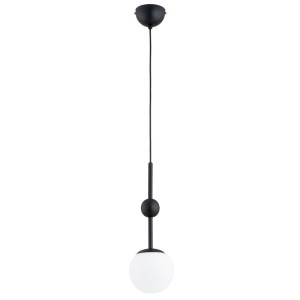 LAMPA WISZĄCA ALFA FIORO CZARNA & BIAŁA 1xE14 / 61653