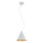 LAMPA WISZĄCA ALFA GANNA SZARA 1xE27 / 61599