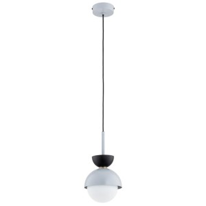 LAMPA WISZĄCA ALFA SATORI SZARA & CZARNA 1xE14 / 61605