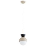 LAMPA WISZĄCA ALFA SATORI BEŻOWA & ZŁOTA 1xE14 / 61647
