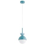 LAMPA WISZĄCA ALFA SATORI MIĘTOWA & BIAŁA 1xE14 1xE14 / 61644