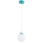 LAMPA WISZĄCA ALFA HITOMI MIĘTOWA 1xE14 / 61641