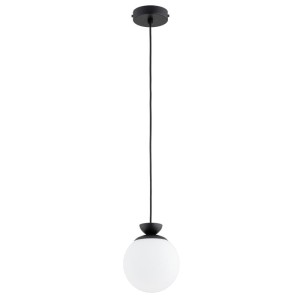 LAMPA WISZĄCA ALFA HITOMI CZARNA & BIAŁA 1xE14 / 61640