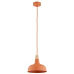 LAMPA WISZĄCA ALFA RODOS POMARAŃCZOWA 1xE27 / 61628