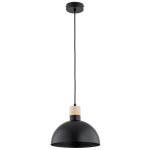LAMPA WISZĄCA ALFA NEOMI CZARNA 1xE27 / 61633