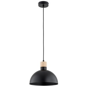 LAMPA WISZĄCA ALFA NEOMI CZARNA 1xE27 / 61633