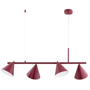 LAMPA WISZĄCA ALFA ZELTA MIDI BORDOWA 4xE27 /  63422
