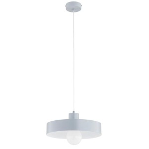 LAMPA WISZĄCA ALFA NEVERA SZARA 1xE27  /  61620