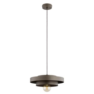 LAMPA WISZĄCA ALFA CEROTI METALICZNA 1xE17  /  61619
