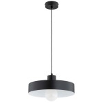 LAMPA WISZĄCA ALFA NEVERA CZARNA 1xE27  / 61557