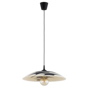 LAMPA WISZĄCA ALFA ARMI CZARNA 1xE27  / 61547