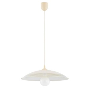 LAMPA WISZĄCA ALFA SOTI BEŻOWA 1xE27  / 61544
