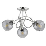 LAMPA SUFITOWA ALFA HOSSA SREBRNA 3xE27 /  62609