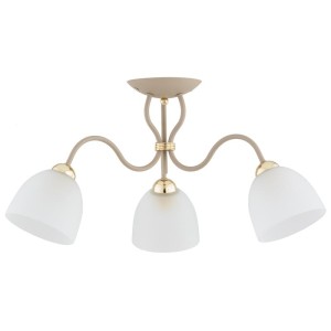 LAMPA SUFITOWA ALFA ARIEL BEŻOWA 3xE27 | 62607