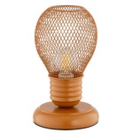 LAMPKA NOCNA DZIECIĘCA ALFA PIKOLO CIEMNY POMARAŃCZ 1xE14  / 9461