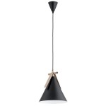 LAMPA WISZĄCA ALFA FELIX CZARNA 1xE27 / 61512