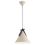 LAMPA WISZĄCA ALFA FELIX BEŻOWA 1xE27 / 61511