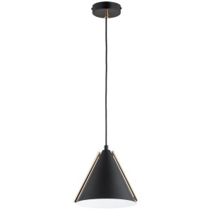 LAMPA WISZĄCA ALFA FALKO CZARNA 1xE27 / 61509
