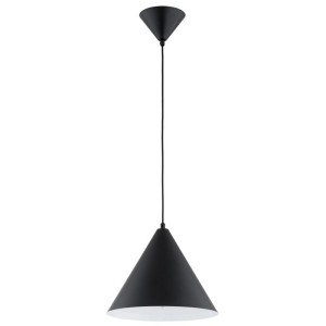 LAMPA WISZĄCA ALFA TEMAR CZARNA 1xE14 / 62583