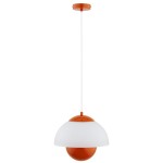 LAMPA WISZĄCA ALFA SETNA CZERWONA & BIAŁA 1xE27 / 61486