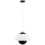 LAMPA WISZĄCA ALFA SETNA CZARNA & BIAŁA 1xE27 / 61483