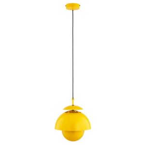 LAMPA WISZĄCA ALFA RUNO ŻÓŁTA 1xE27 / 61482