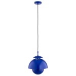 LAMPA WISZĄCA ALFA RUNO NIEBIESKA 1xE27 / 61479