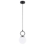 LAMPA WISZĄCA ALFA SITRO CZARNA & BIAŁA 1xE14 / 61468