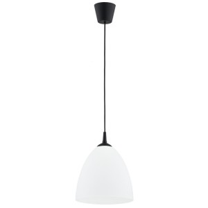 LAMPA WISZĄCA ALFA LERA CZARNA 1xE27 / 61466