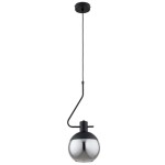LAMPA WISZĄCA ALFA VELTO ENIGMA 200 CZARNA 1xE27 /  61455