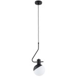 LAMPA WISZĄCA ALFA ENIGMA CZARNA & BIAŁA 1xE14 / 61452