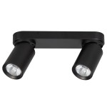 LAMPA REFLEKTOR SUFITOWY ALFA FLEX CZARNY 2xGU10 /  59029