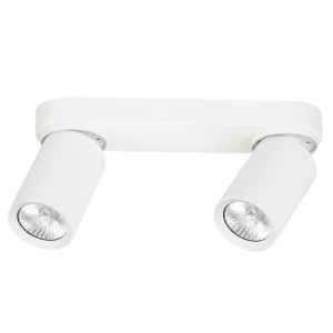 LAMPA REFLEKTOR SUFITOWY ALFA FLEX BIAŁY 2xGU10 /  59028