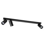 LAMPA REFLEKTOR SUFITOWY ALFA ALASA CZARNY 3xGU10 /  59037
