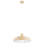 LAMPA WISZĄCA ALFA DELTA KREMOWA 1xE27 / 61445