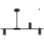 LAMPA SUFITOWA ALFA URANOS CZARNA 3xGU10 / 62536