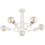 LAMPA SUFITOWA ALFA WINGO KREMOWA 5xE27 / 63306