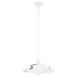 LAMPA WISZĄCA ALFA FLORES BIAŁA 1xE27 / 61430