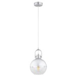 LAMPA WISZĄCA ALFA DEROL CHROM 1xE27 / 61427