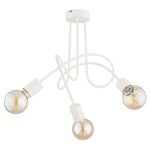LAMPA SUFITOWA ALFA TANGO KREM 3xE27 / 62507