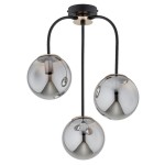 LAMPA SUFITOWA ALFA GAMMA CZARNA 3xE14 / 62508