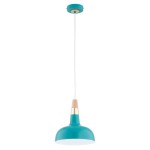 LAMPA WISZĄCA ALFA RODOS MIĘTOWA 1xE27 / 61390