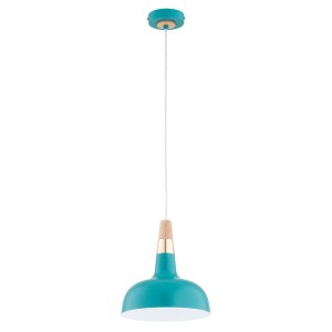 LAMPA WISZĄCA ALFA RODOS MIĘTOWA 1xE27 / 61390
