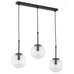 LAMPA WISZĄCA ALFA SEBIA CZARNA 3xE14 / 28743