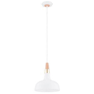 LAMPA WISZĄCA ALFA RODOS BIAŁA 1xE27 / 61388