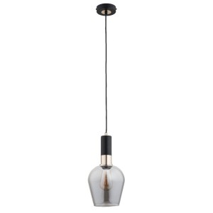 LAMPA WISZĄCA ALFA GARDA CZARNA & ZŁOTA 1xE27 / 61383