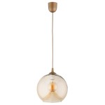 LAMPA WISZĄCA ALFA FICO 250 ZŁOTA 1xE27 / 61377