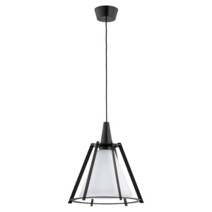 LAMPA WISZĄCA ALFA POMONA DREWNIANA 1xE27 / 61365