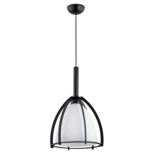LAMPA WISZĄCA ALFA POMA DREWNIANA 1xE27 / 61363